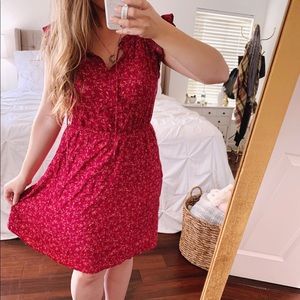 Old Navy Flutter Sleeve Dress